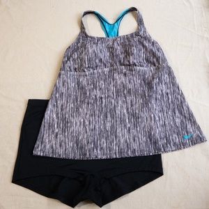 Nike 1x  2 piece tankini